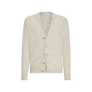 Brunello Cucinelli Men Wool And Cashmere Cardigan
